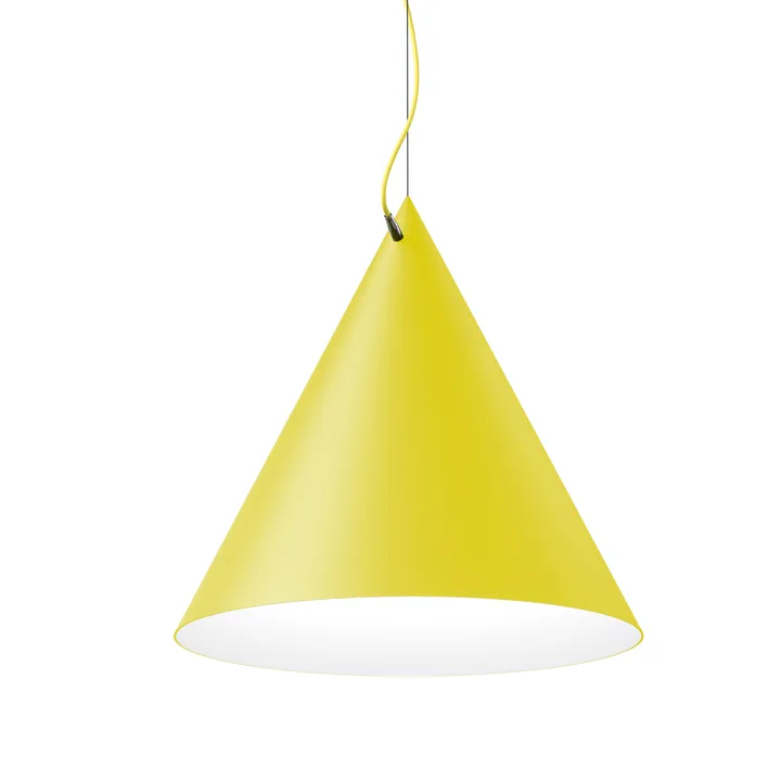 Castor pendant 60 cm - Yellow-light yellow-silver - Noon
