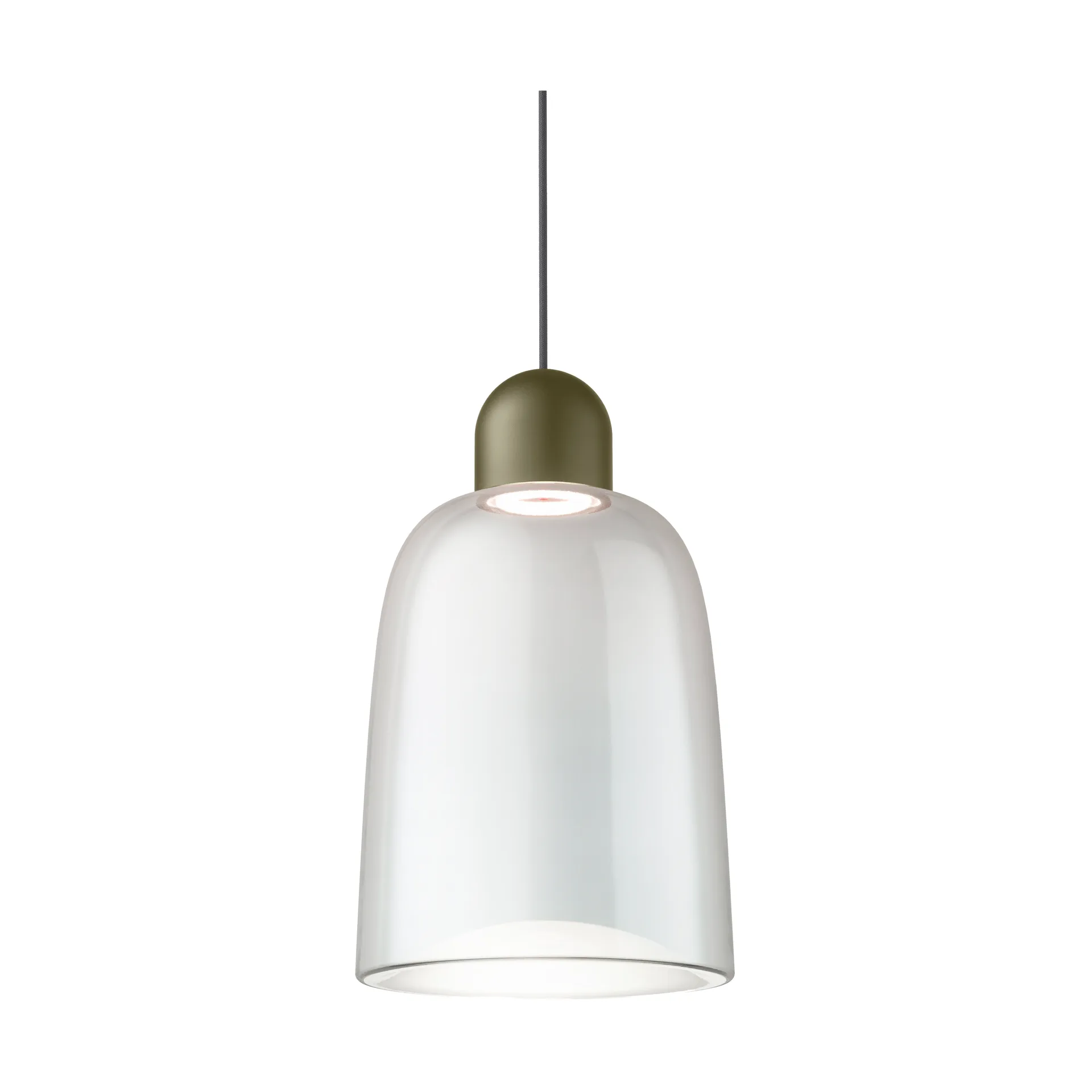 Dia pendant 27 cm, Olive gray-dark gray Noon