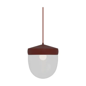 Pan pendant clear 30 cm - Bordeaux red-dark red - Noon