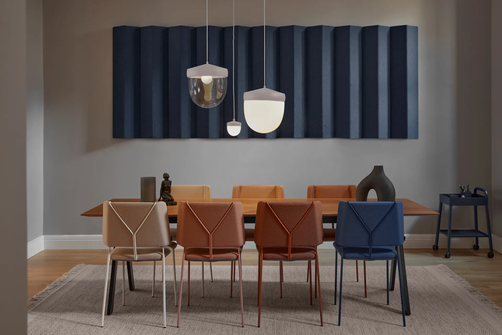 Pan pendant clear 30 cm, Grey-light grey Noon