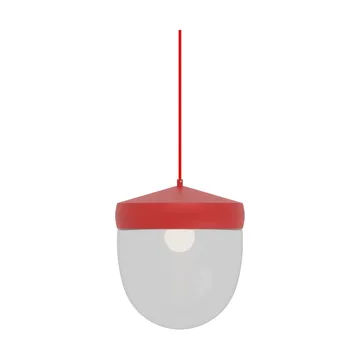 Pan pendant clear 30 cm - Red-red - Noon