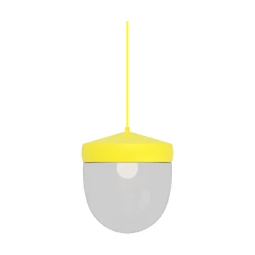 Pan pendant clear 30 cm - Yellow-light yellow - Noon