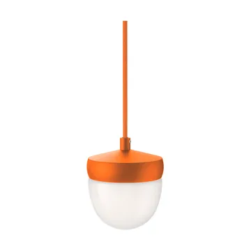 Pan pendant frosted 10 cm - Orange-orange - Noon