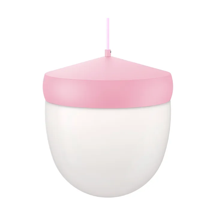 Pan pendant frosted 30 cm - Pink-pink - Noon