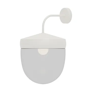 Pan wall lamp clear 30 cm - White - Noon
