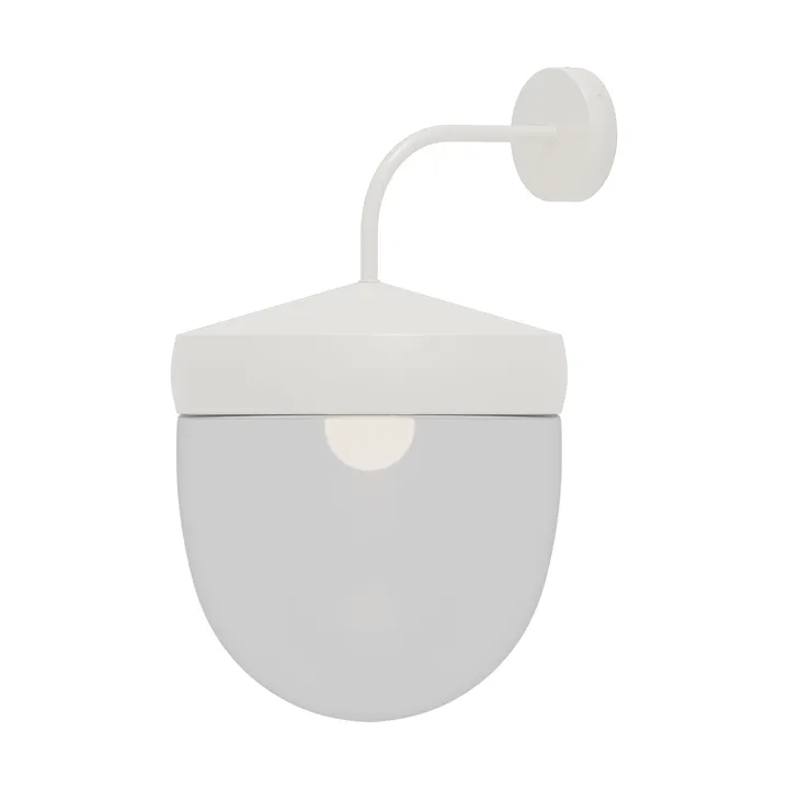 Pan wall lamp clear 30 cm - White - Noon
