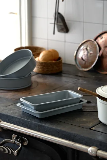 Nordwik baking pan ceramic non-stick silver 32 cm - 31.5x20 cm - Nordwik