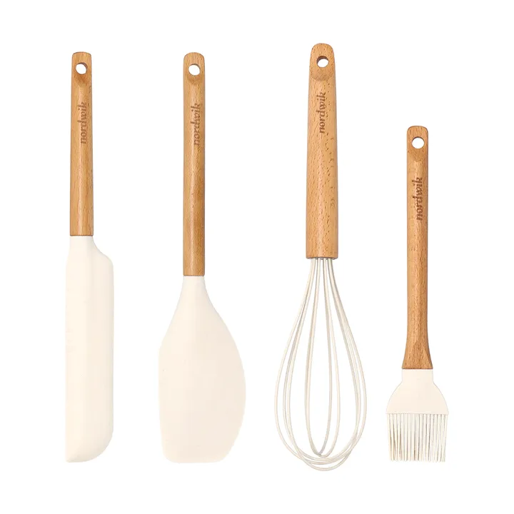 Nordwik baking utensils 4 pieces - Beech - Nordwik