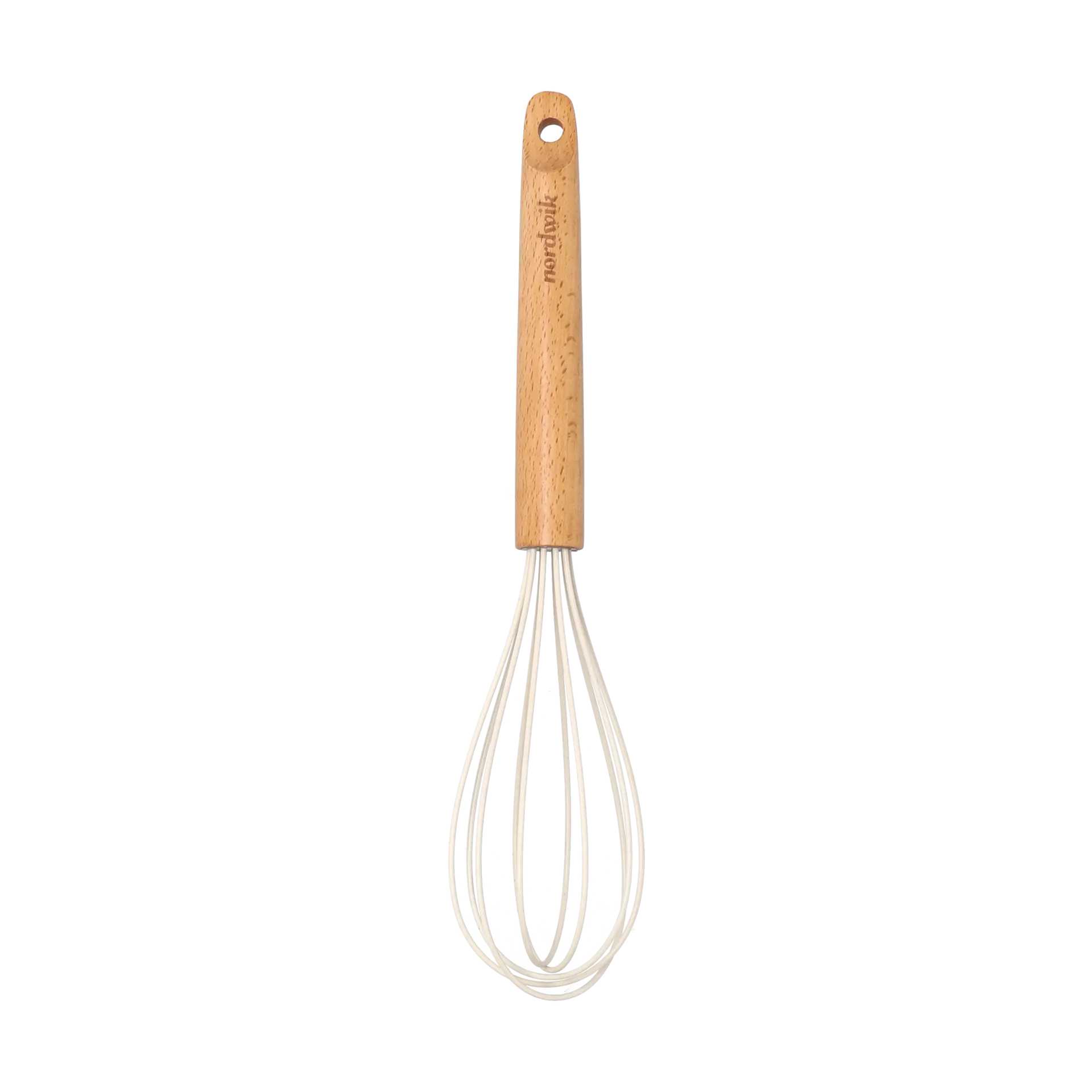 Nordwik balloon whisk 30 cm beech, Cream Nordwik