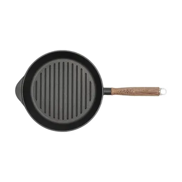 Nordwik cast iron grill pan with wooden handle - 28 cm - Nordwik