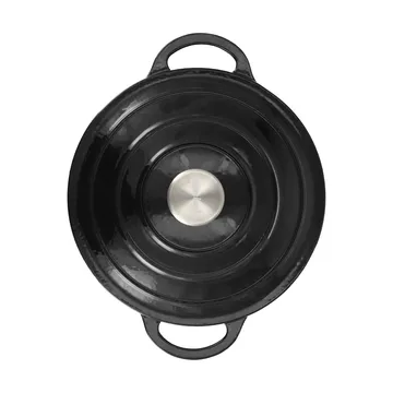 Nordwik cast iron pot round 2.5 l - Black - Nordwik