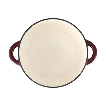 Nordwik cast iron pot round 5 l - Burgundy - Nordwik