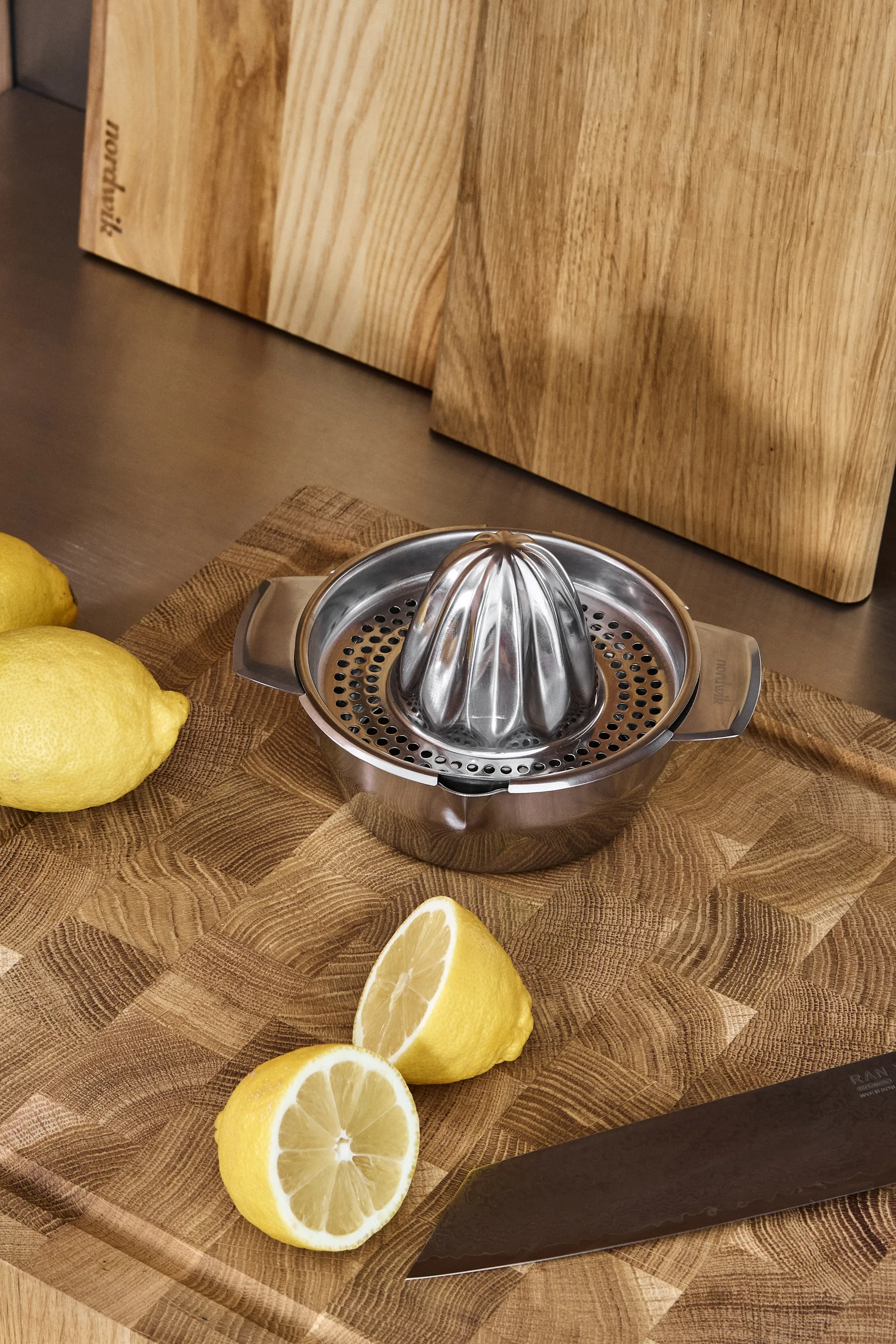 Nordwik citrus press Ø 12.5 cm, Stainless steel Nordwik
