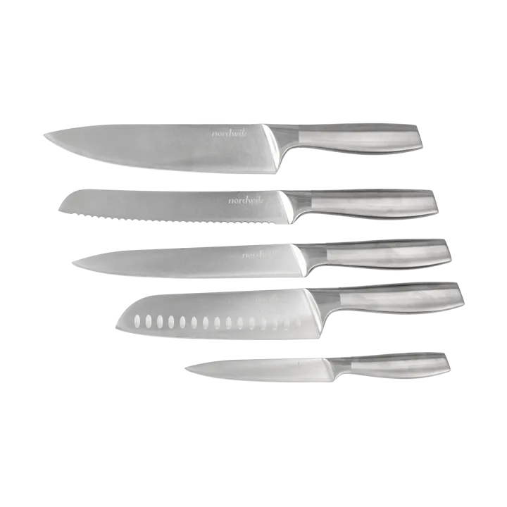 Nordwik knife set 5 piece - Stainless steel - Nordwik