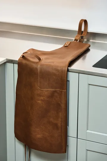 Nordwik leather apron - Brown - Nordwik