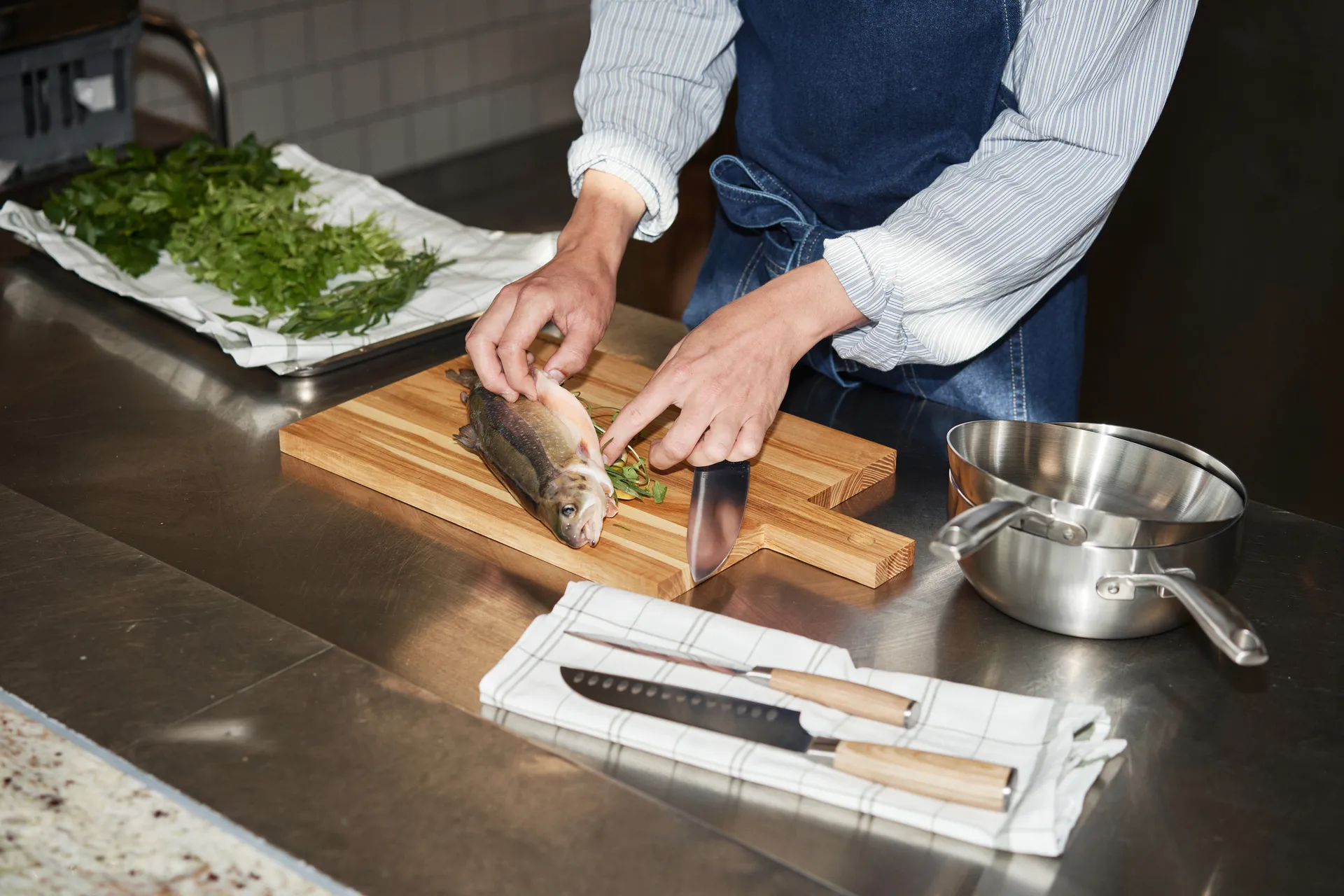 Nordwik sauteuse 3-ply stainless steel, 20 cm Nordwik