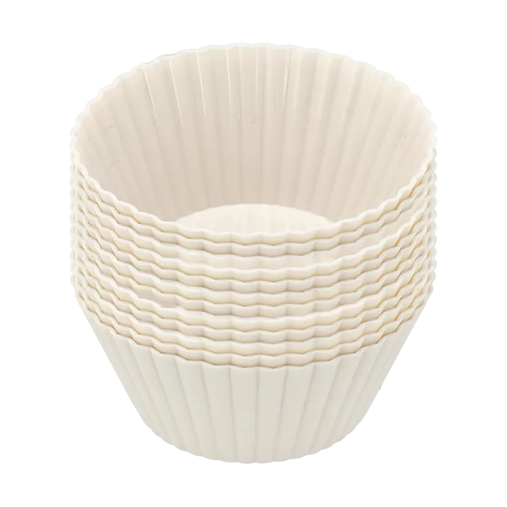 Nordwik silicone muffin molds 12-pack - Cream - Nordwik