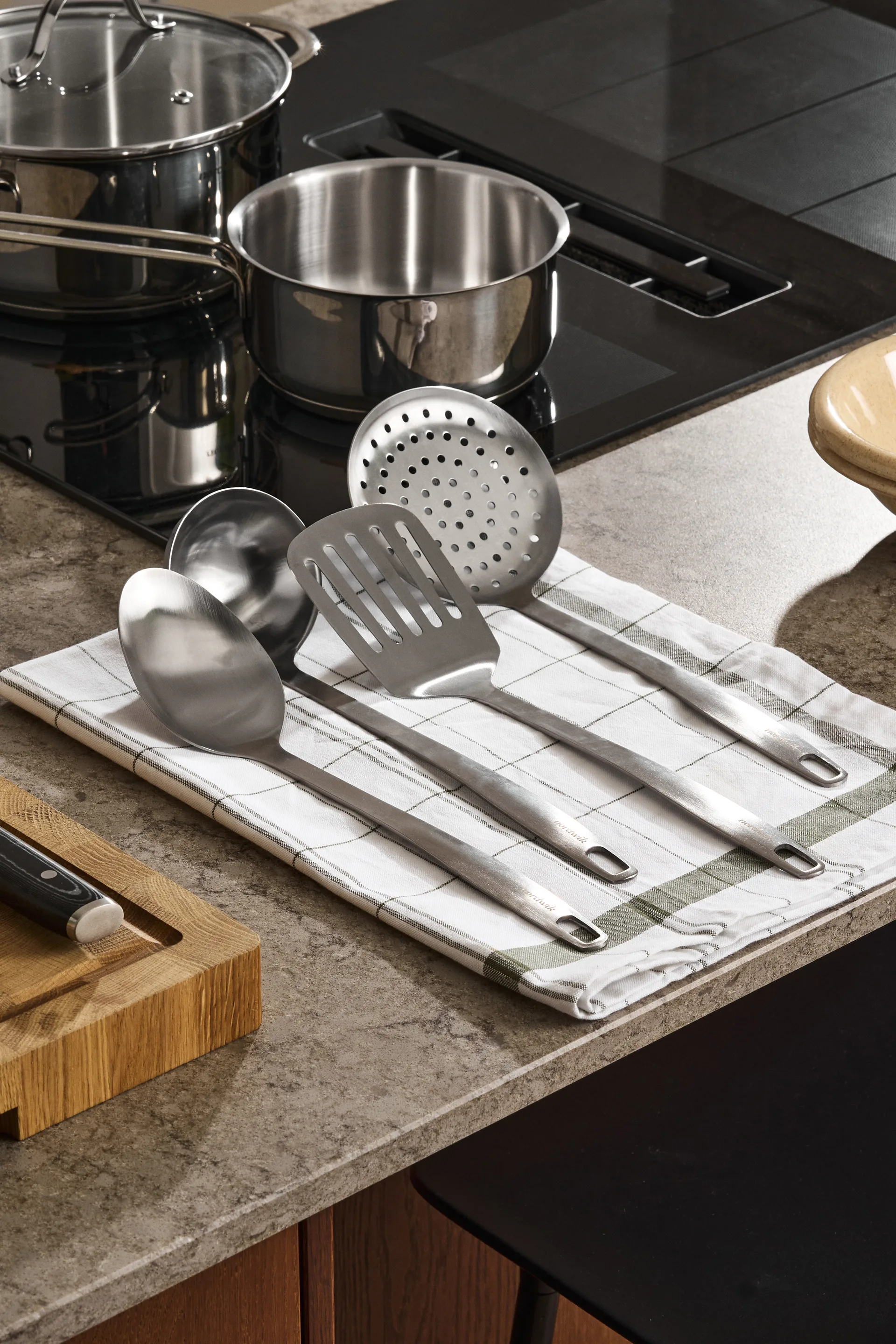 Nordwik spaghetti spoon 31 cm, Stainless steel Nordwik