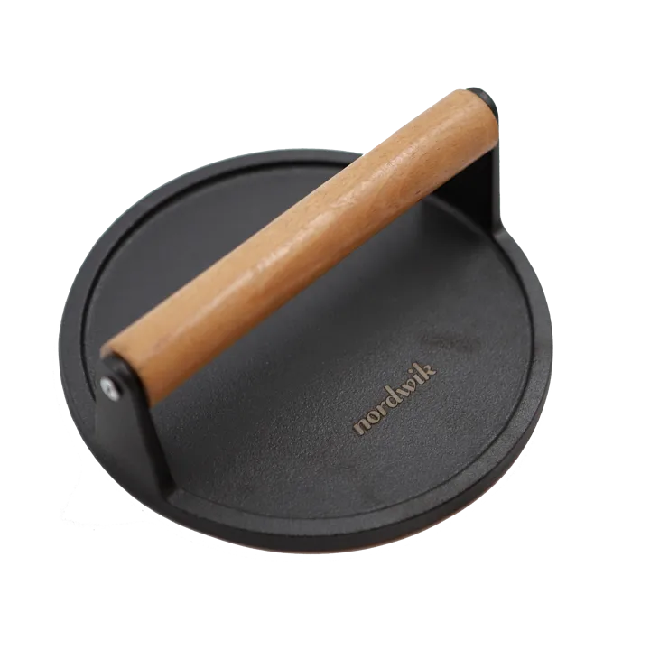 Smash Burger hamburger press 18 cm - Cast iron - Nordwik