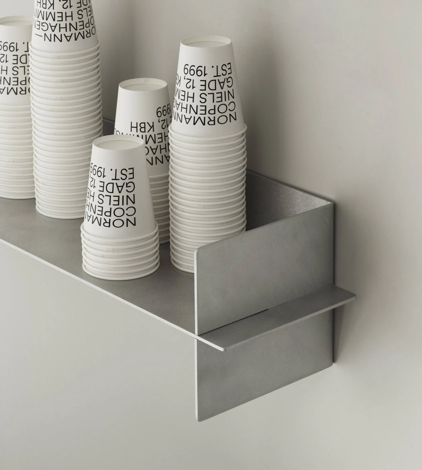 Alu Shelf shelf 60 cm, Aluminium Normann Copenhagen