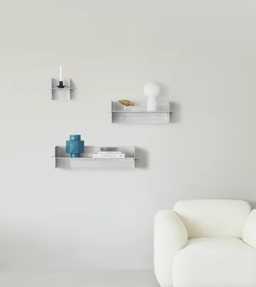 Alu Shelf shelf 80 cm - Aluminium - Normann Copenhagen