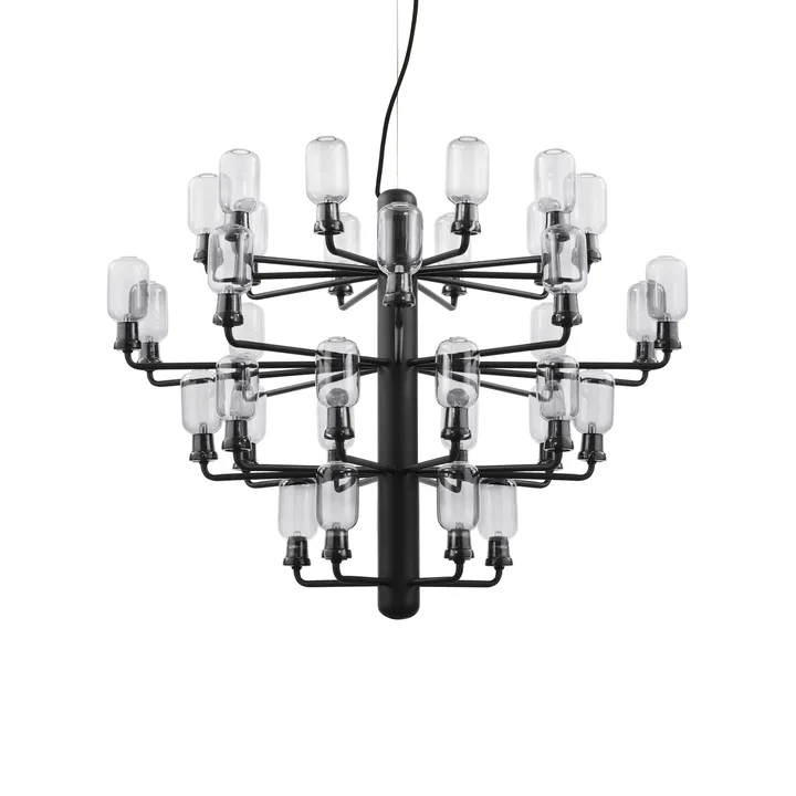 Amp Chandelier - Black, large - Normann Copenhagen