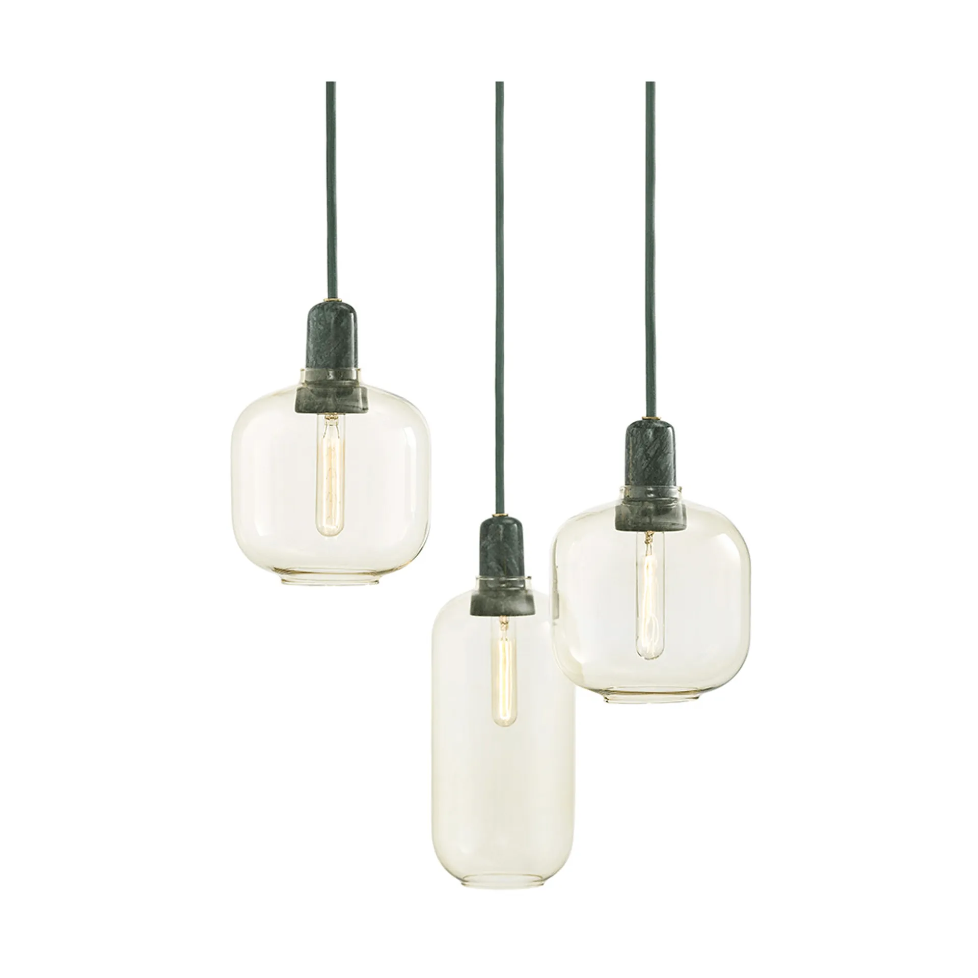 Amp lamp large, gold-green Normann Copenhagen