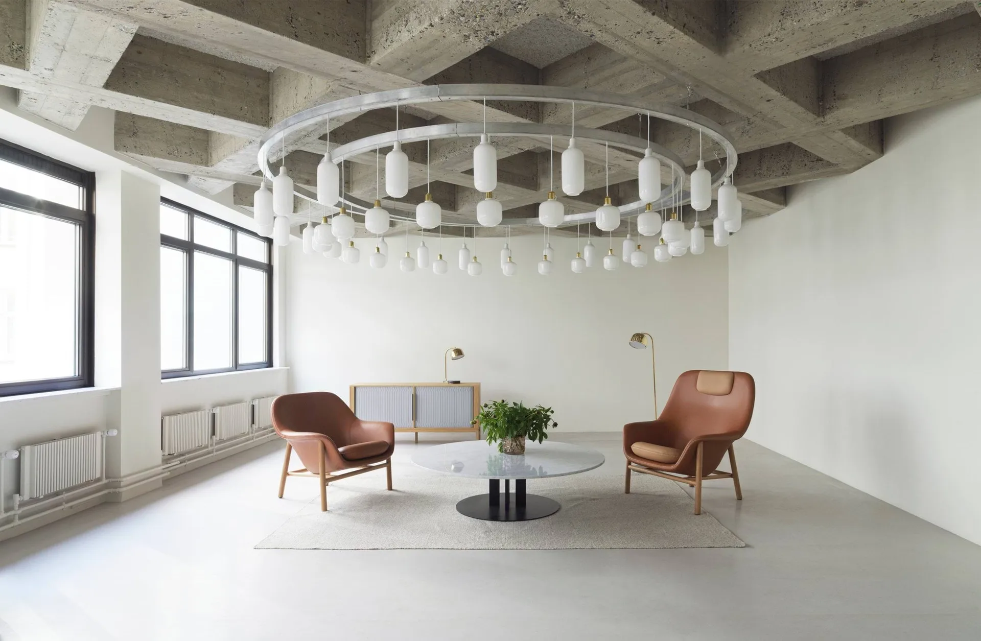 Amp lamp large, white Normann Copenhagen
