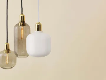 Amp lamp small - Smoke-brass - Normann Copenhagen