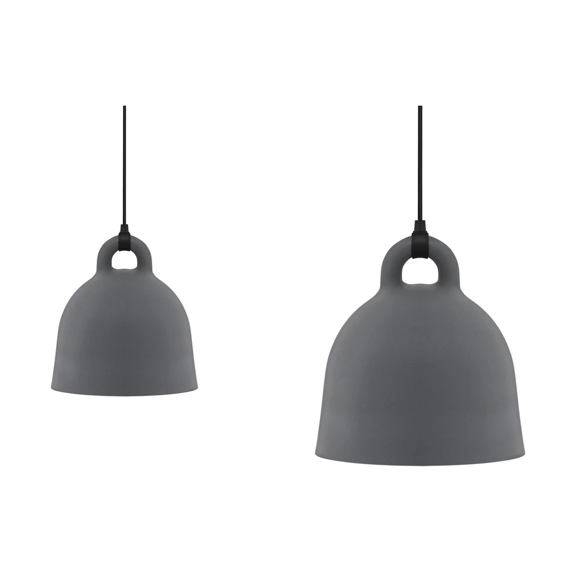 Bell lamp grey, large Normann Copenhagen