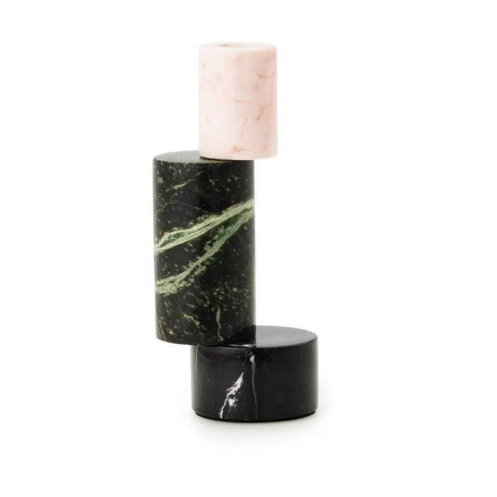 Blox candle holder - Dark Green - Normann Copenhagen