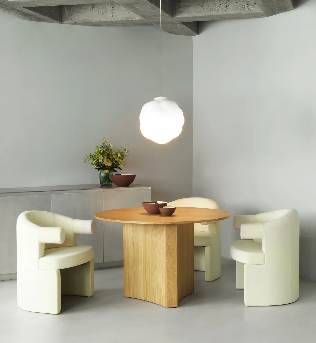 Bubba ceiling lamp Ø42x41 cm, White Normann Copenhagen