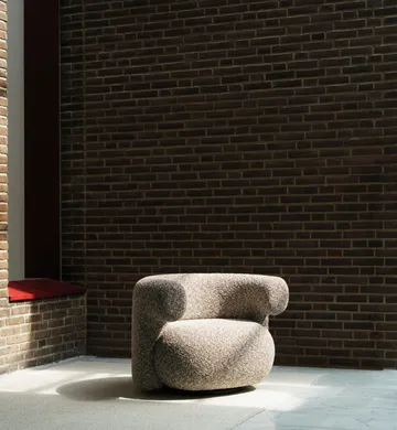 Burra lounge chair w. return - Zero 0011 - Normann Copenhagen