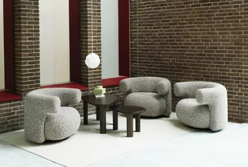 Burra lounge chair w. return - Zero 0011 - Normann Copenhagen