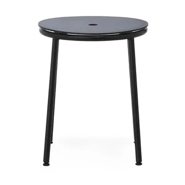 Circa stool 45 cm - Black aluminium - Normann Copenhagen