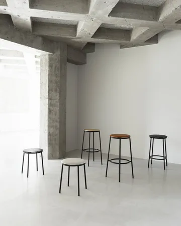 Circa stool 45 cm - Black aluminium - Normann Copenhagen