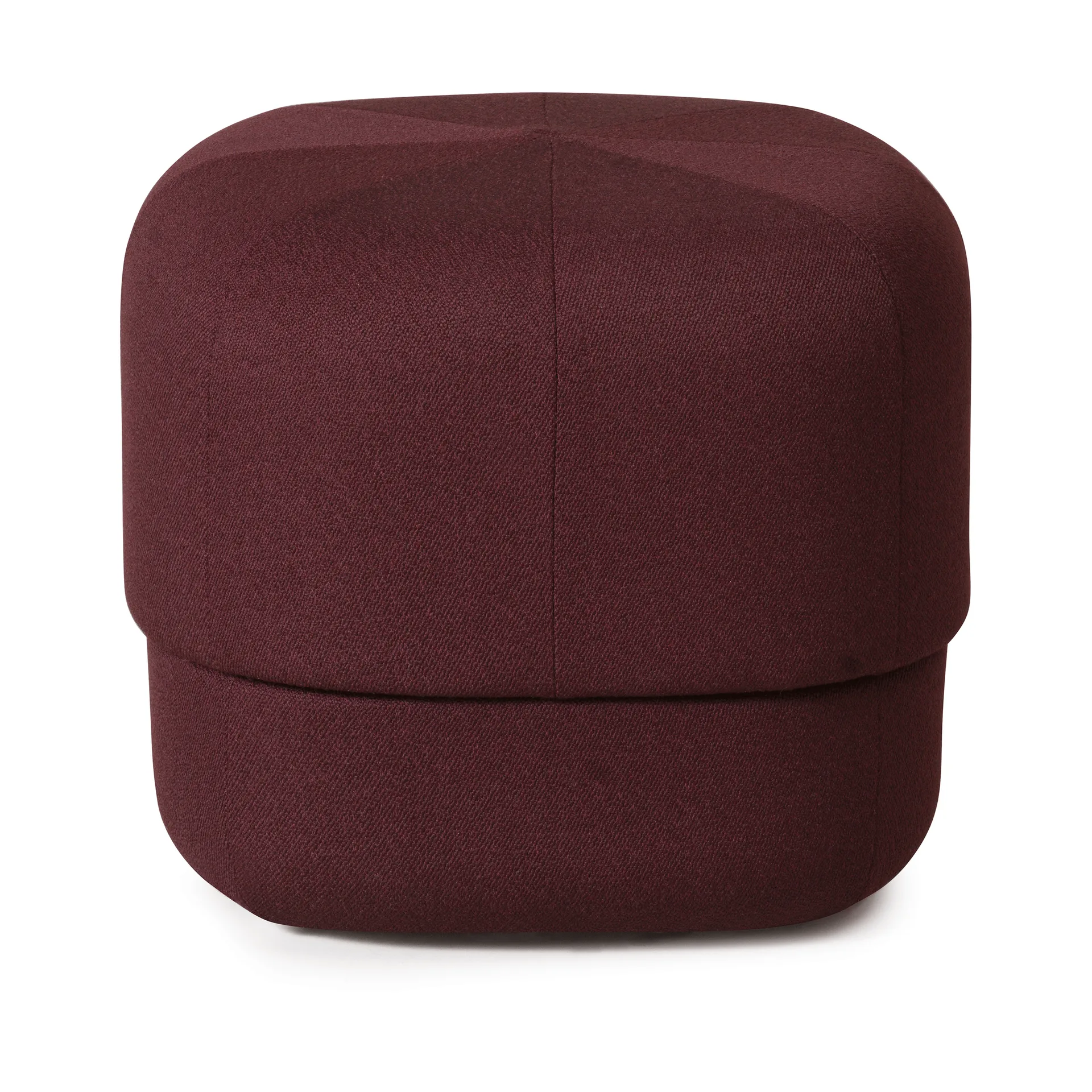 Circus pouffe, Vidar 693 burgundy, small Normann Copenhagen
