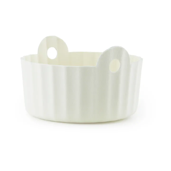 Colu Basket storage basket Ø44 cm - Cream - Normann Copenhagen