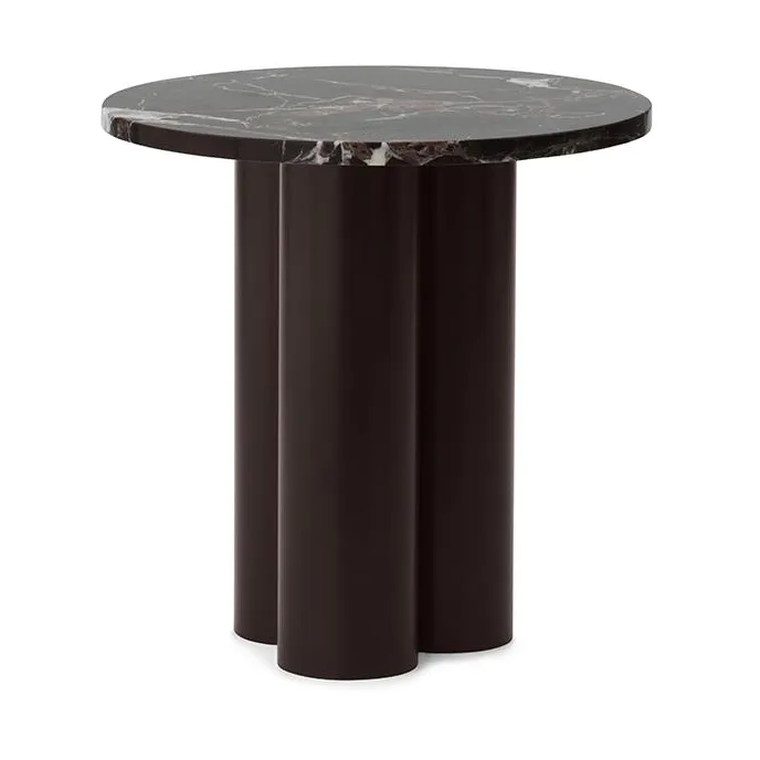Dit side table Ø40 cm, Rosso Levanto-brown Normann Copenhagen