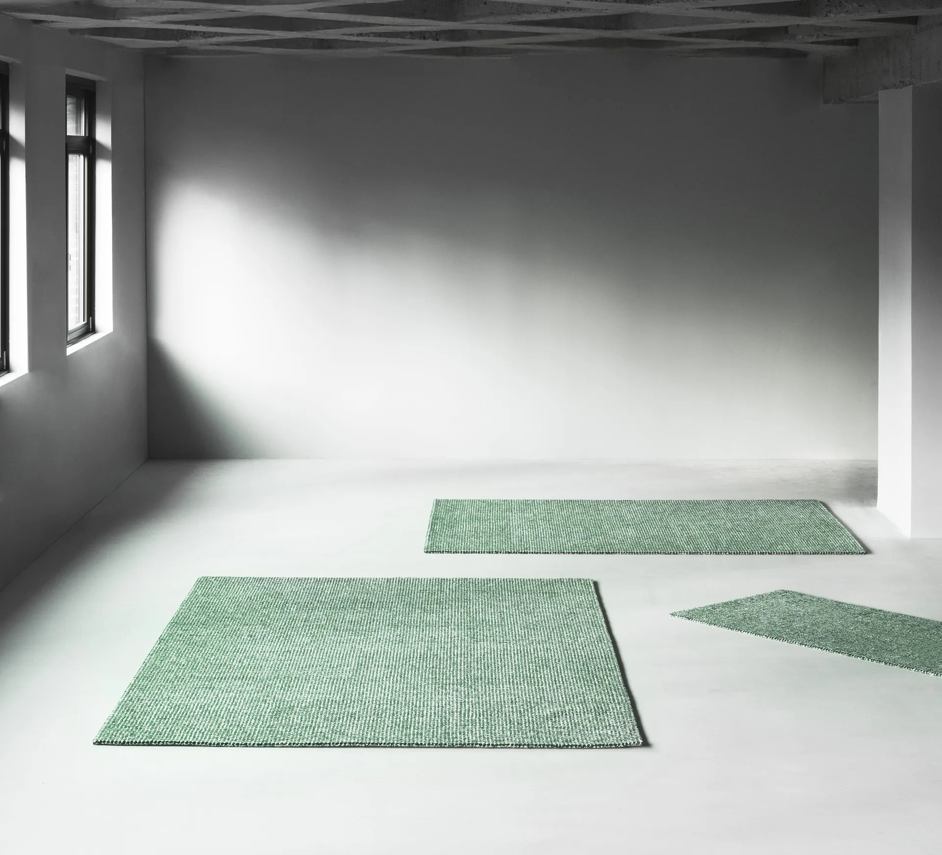 Flick rug, 80x200 cm green Normann Copenhagen