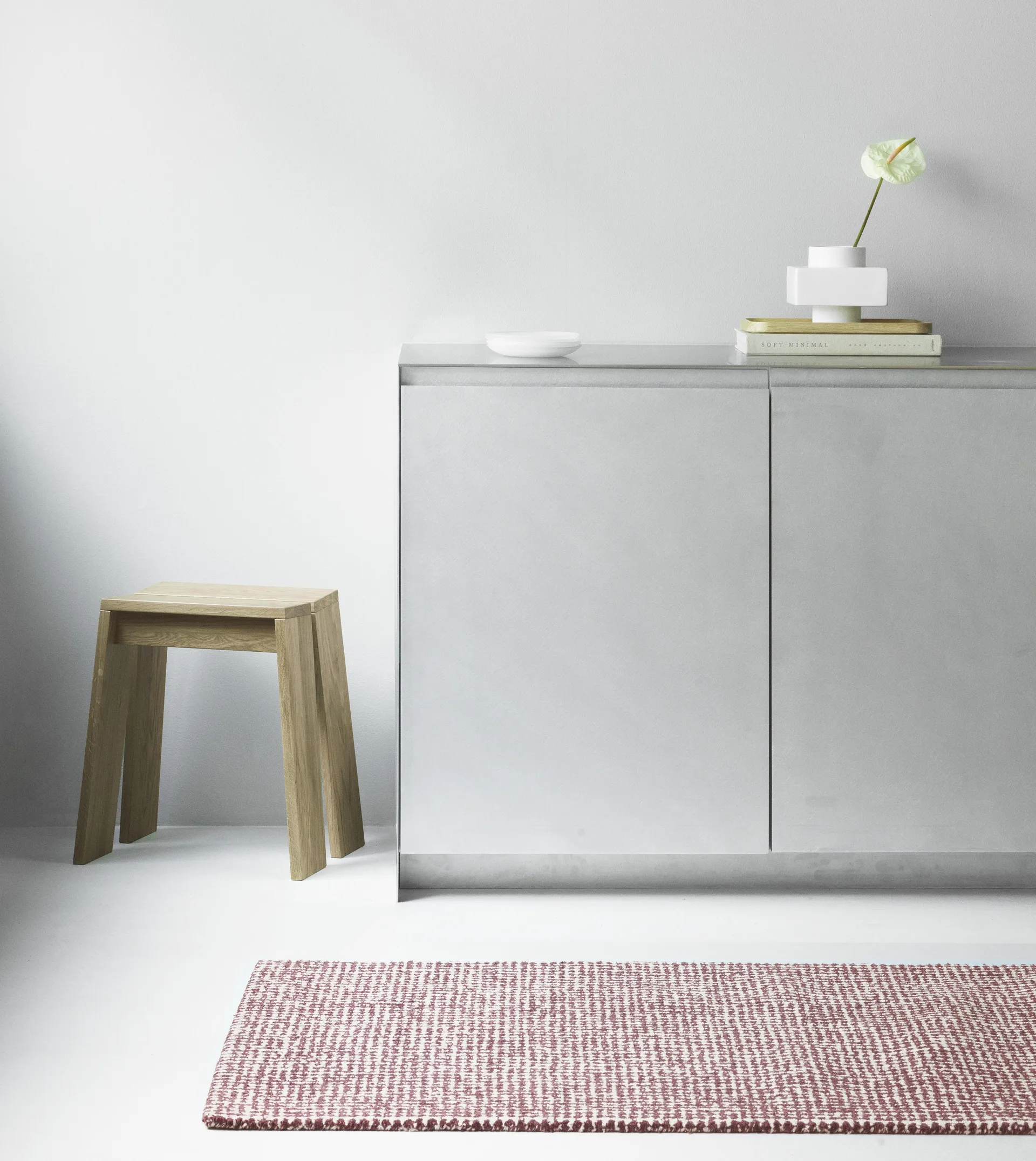 Flick rug, 80x200 cm red Normann Copenhagen