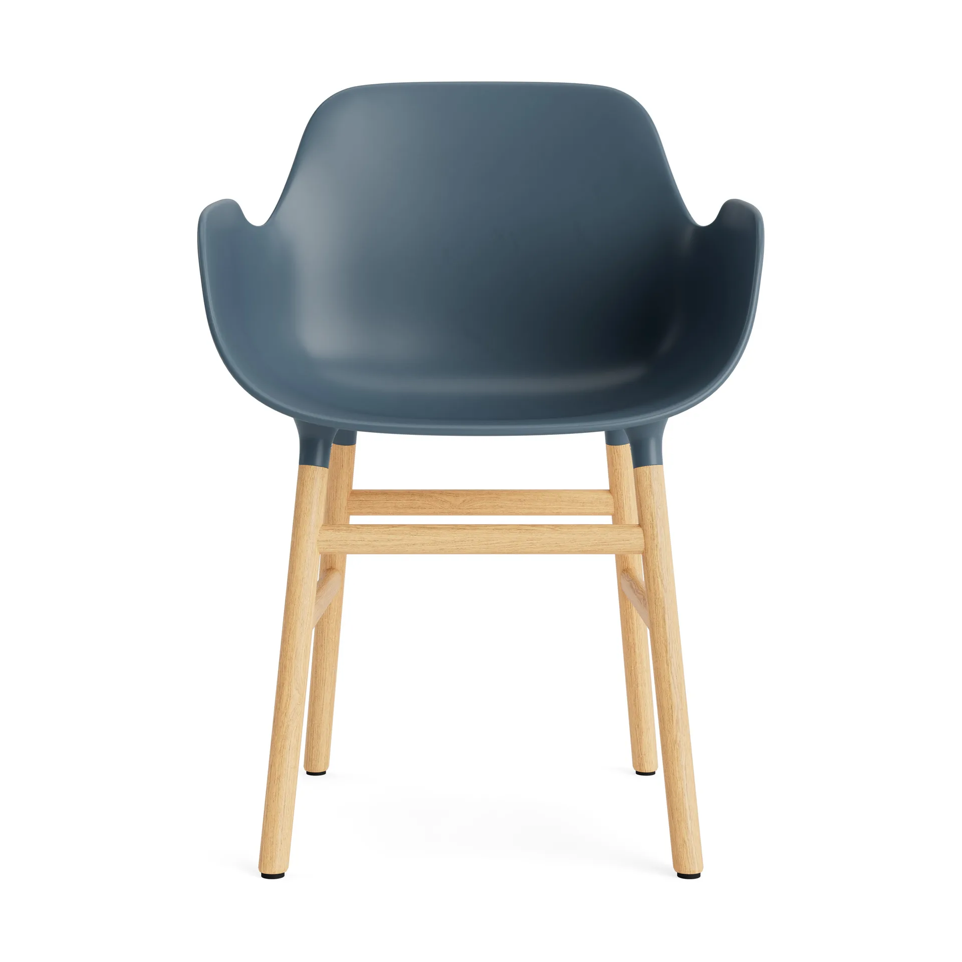 Form armchair, Blue, oak legs Normann Copenhagen