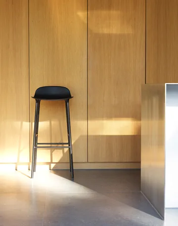 Form barstool metal legs - Black - Normann Copenhagen
