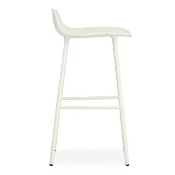 Form barstool metal legs - White - Normann Copenhagen
