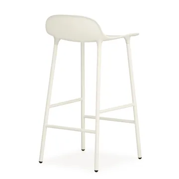 Form barstool metal legs - White - Normann Copenhagen