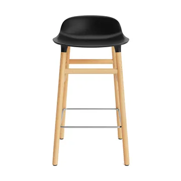 Form barstool oak legs - Black - Normann Copenhagen
