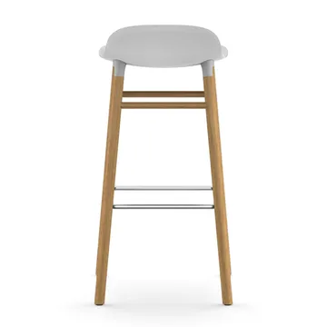 Form barstool oak legs - White - Normann Copenhagen