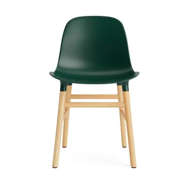 Form Chair - Green, oak legs - Normann Copenhagen