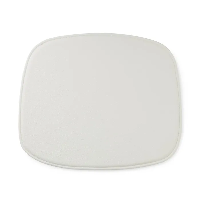 Form seat cushion in ultra leather - White 41594 - Normann Copenhagen