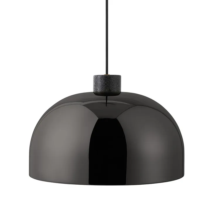 Grant pendant lamp - Black, large- steel, granite - Normann Copenhagen